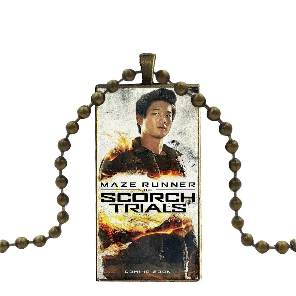 The Maze Runner Scorch Trials модное ожерелье ручной работы Прямоугольник Ожерелье-чокер ювелирные изделия мульти дизайн для женщин свадьбы