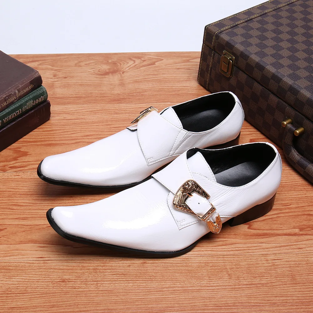 

Loafers Male Cowhide Pointed Casual Leather Japanese Style Sepatu Kulit Pria Genuine Leather Full Grain Leather Cow Leather