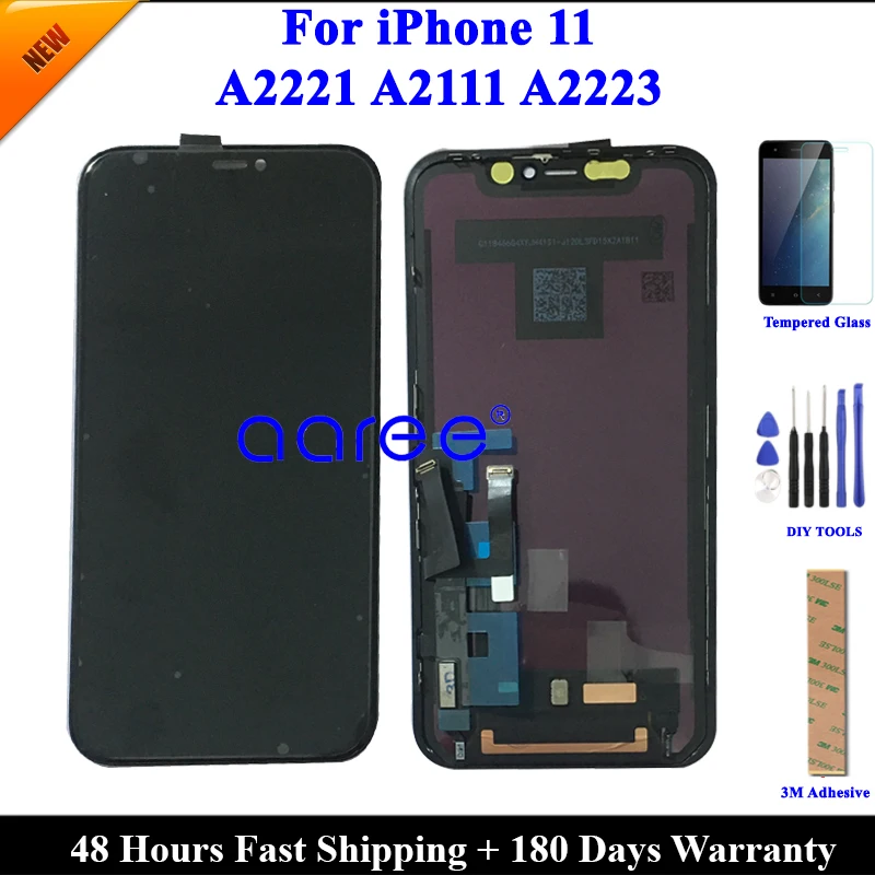 Протестированный OEM ЖК дисплей для iPhone 11 XR экран сенсорный дигитайзер