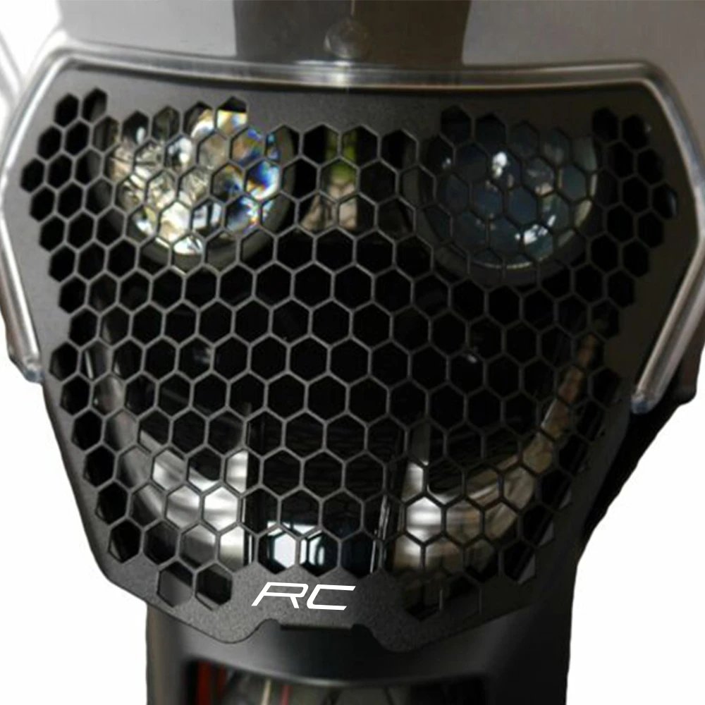Headlight Grille Guard Cover Protector For KTM RC390 RC200 RC125 2014-2018 Headlight Grille Guard Cover Protector For KTM RC390 RC200 RC125 2014-2018