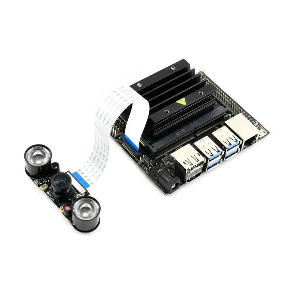 Waveshare IMX219-160IR камера 8 мегапикселей 160 градусов FOV инфракрасное ночное видение подходит для Jetson Nano