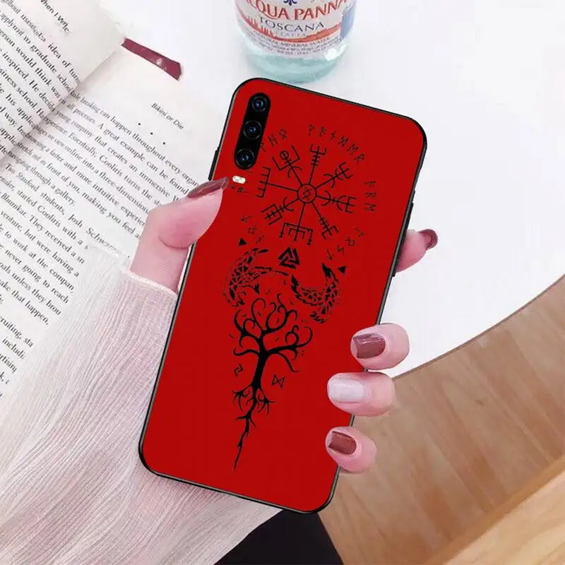PENHUWAN Viking Vegvisir Odin скандинавский клиент высокое качество чехол для телефона Huawei Honor