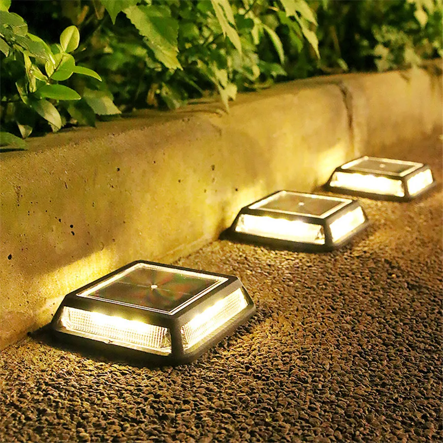 

Solar Road Marker Stud Light IP65 Solar Pathway Driveway Ground Light Outdoor Garden Yard Patio Sidewalk Stair Deck Dock Lamp