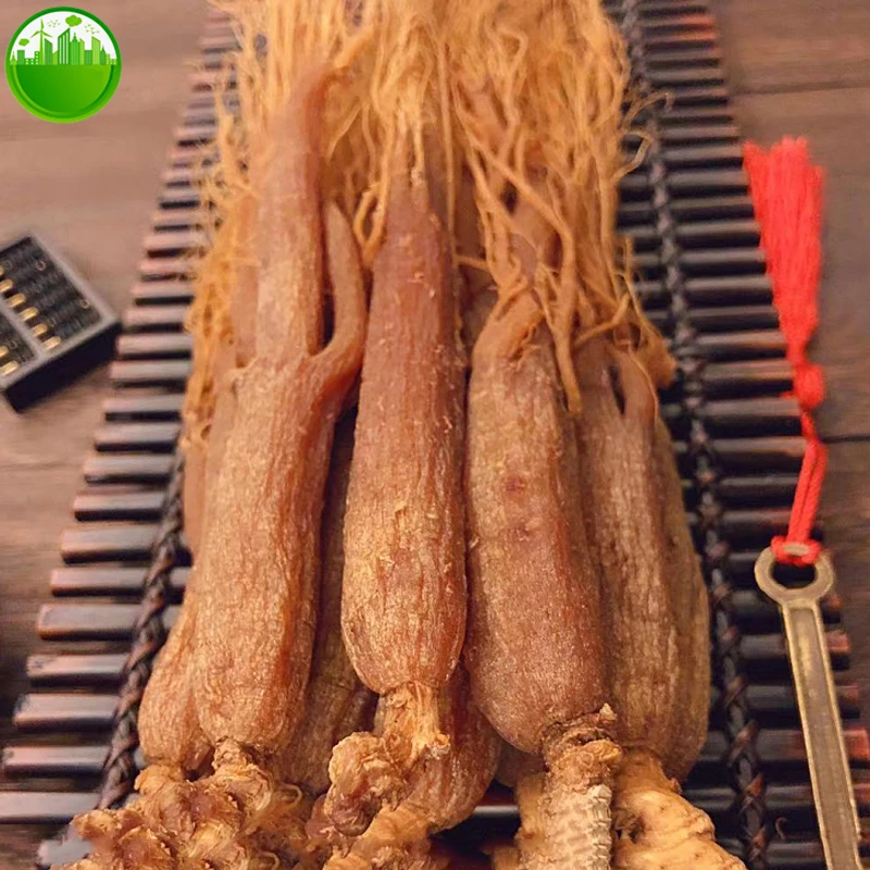 Original Red Ginseng Roots Whole Root Pieces - Red Panax Ginseng Roots Ginseng Powder