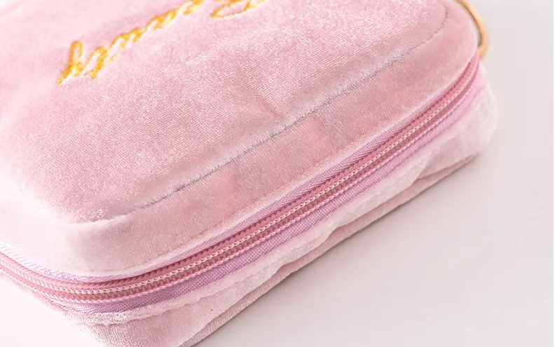 Girl Sanitary Napkin Bag Pouch Case Storage Bag Women Cosmetic Bags Organizer Ladies Makeup Bag Girls Tampon Holder Organizer