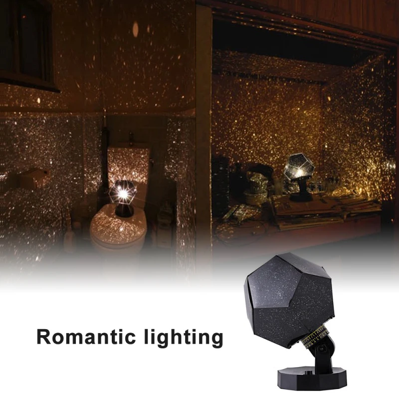 

LED light Celestial Star Sky Projection Cosmos Night Lights Projector Night Lamp Star Romantic Bedroom Decoration Lighting