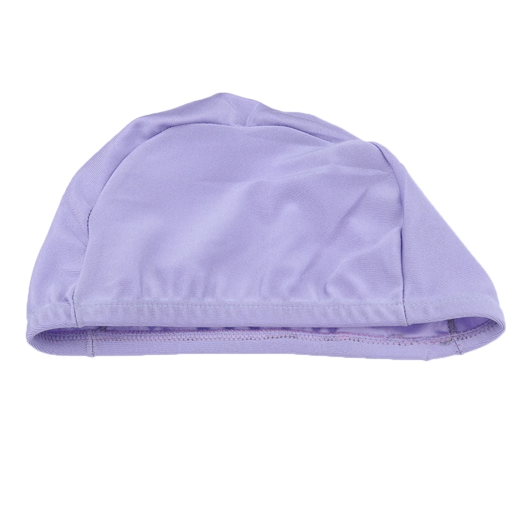 Adults Womens Mens Caps Swim Cap Nylon Pool Swimming Hat Swimmer Hats Long Hair
