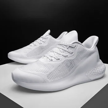 

New Running Shoes Breathable Mesh Men Athletic Shoes Super Light Outdoor Cushion Sports Shoes Male Walking Jogging Shoes