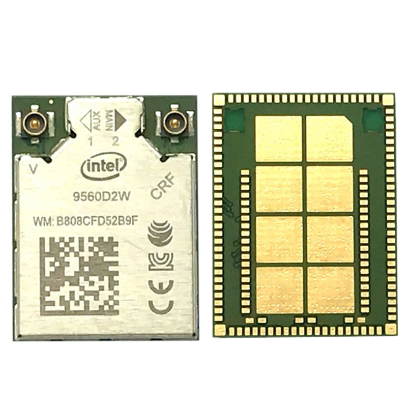 Двухдиапазонный 1,73 Гбит/с беспроводной для Intel AC 9560 9560D2W NGFF Key E Wifi карта 9560AC 802.11Ac Bluetooth 5,0 ноутбук для Windows 10