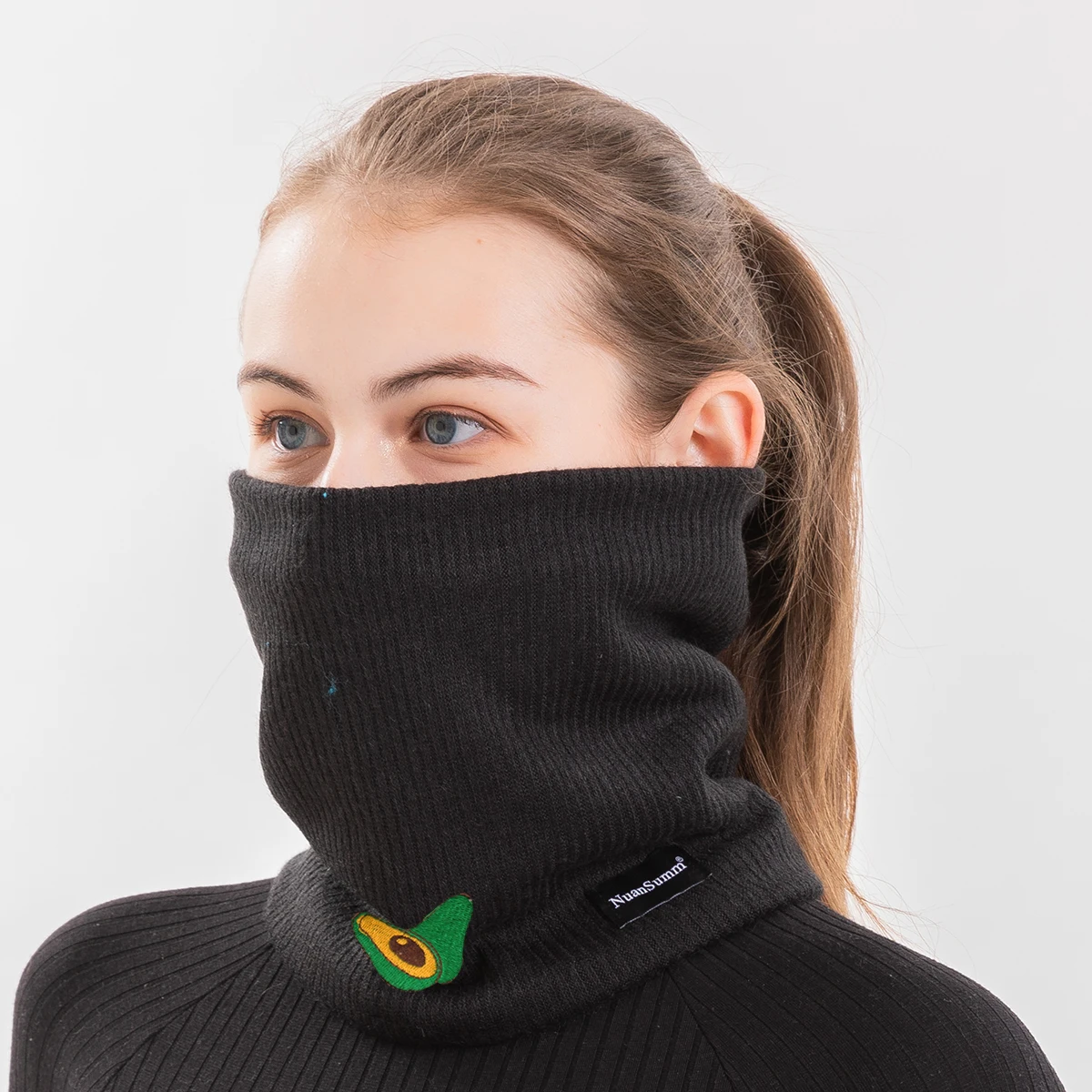 

New Pattern Fashion Lightweight Warm Neck Protector Women Men's Outdoor Winter Warm Ring Scarf Neck Protector