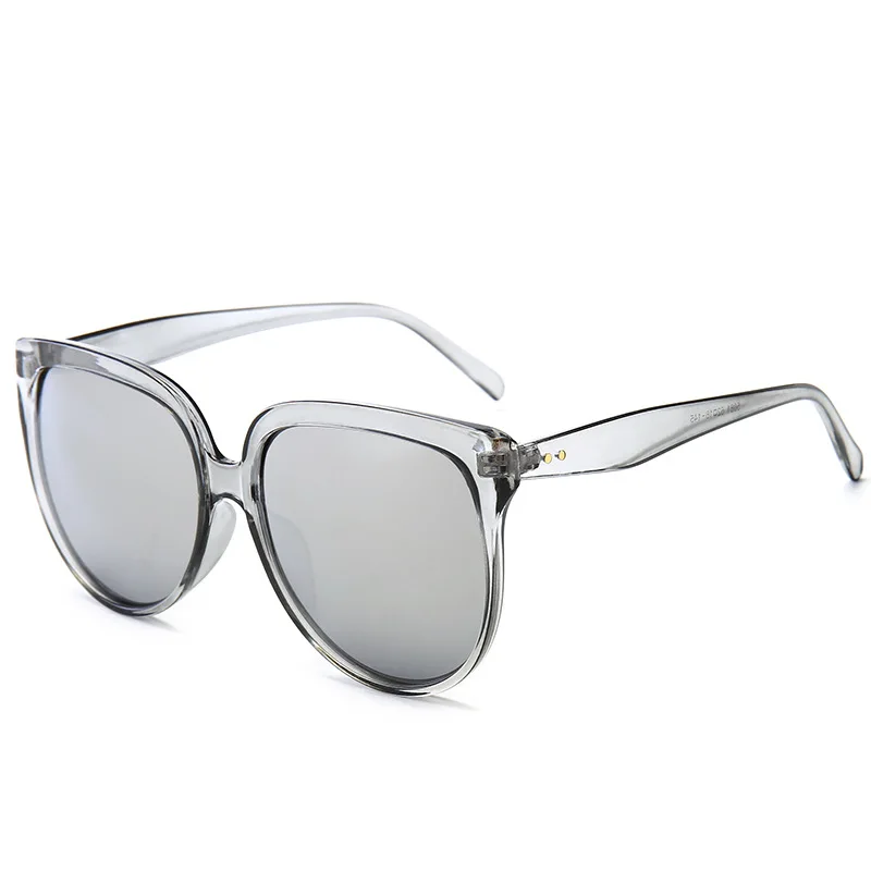 1 sunglasses New Metomoshy Brand Cat Eye Sunglasses Large Frame Trendy Women New Personality Irregular Square Ladies Vintage Eyeglasses UV400 - Цвет линз: 1 sunglasses
