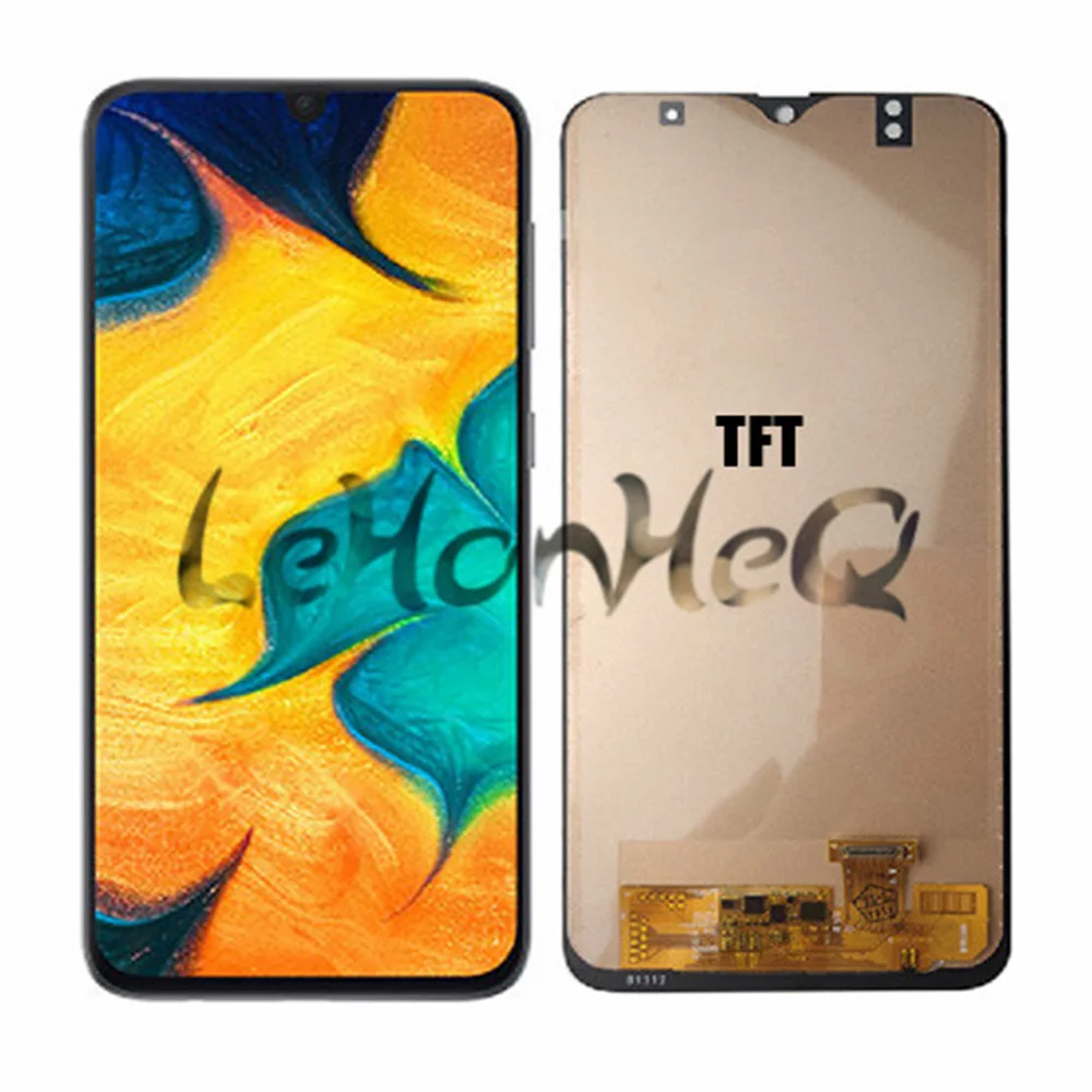 TFT 6,4 ''lcd для samsung Galaxy A30 A305 A305/DS A305F A305FD A305A дисплей кодирующий преобразователь сенсорного экрана в сборе Замена