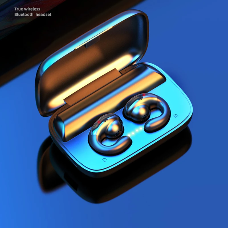 TWS Bluetooth наушники костной проводимости гарнитура с микрофоном стерео