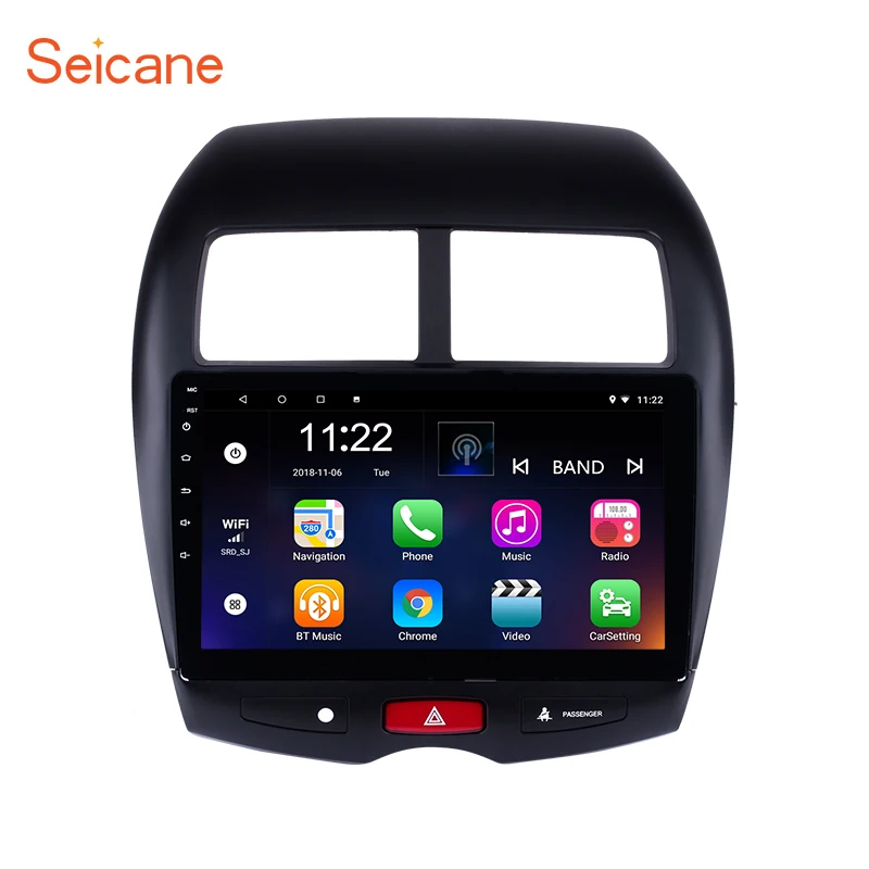 Seicane для 2010 2011-2015 Mitsubishi ASX Peugeot 4008 автомобильный мультимедийный плеер 2DIN Android 10 0 Wifi