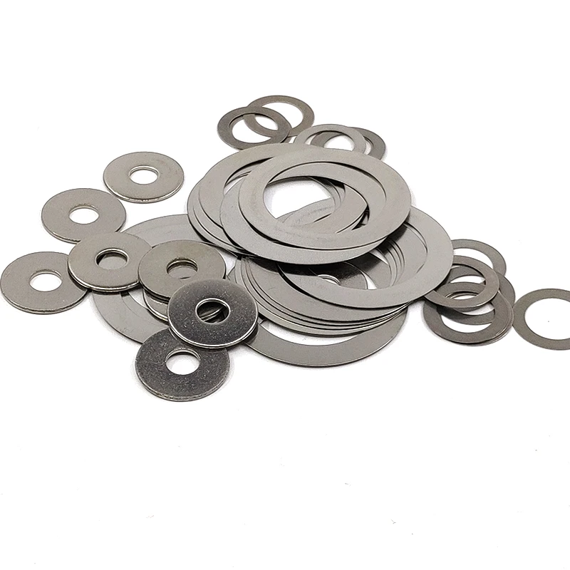 Shim Washers Stainless steel Flat Washer Ultrathin gasket Thin shim M9 M10 M11 M13 Thickness 0.1 0.2 0.3 0.5 1mm DIN988