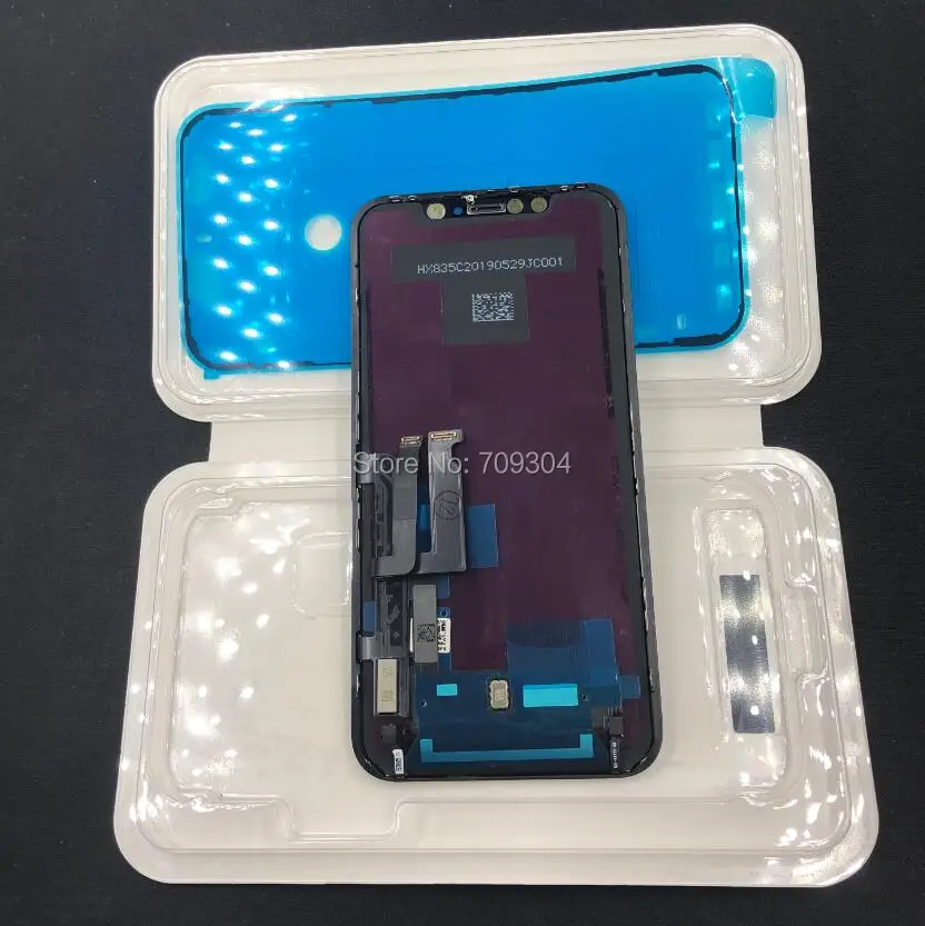 AAA для iPhone X lcd OLED XR XS MAX lcd OLED с 3D силой кодирующий преобразователь сенсорного экрана в сборе для iPhone 11 Pro MAX OLED дисплей