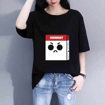 

Mondays Hate You Too T Shirt Mens Brand 3D Print T Shirts Women T-Shirt Casual Man Tees Mens Tops