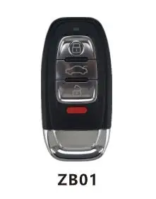 KEYDIY Универсальный умный ключ ZB02-3/4 ZB01 ZB03 ZB04 для KD-X2 KD900 Mini KD Автомобильный ключ дистанционного управления подходит для более чем 2000 моделей - Цвет: ZB01