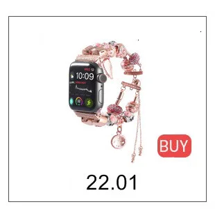Защитный чехол для Apple Watch 44 мм, 40 мм, ремешок 42 мм, 38 мм, с кристаллами, алюминиевый чехол iwatch Series 5, 4, 3, 2, металлический