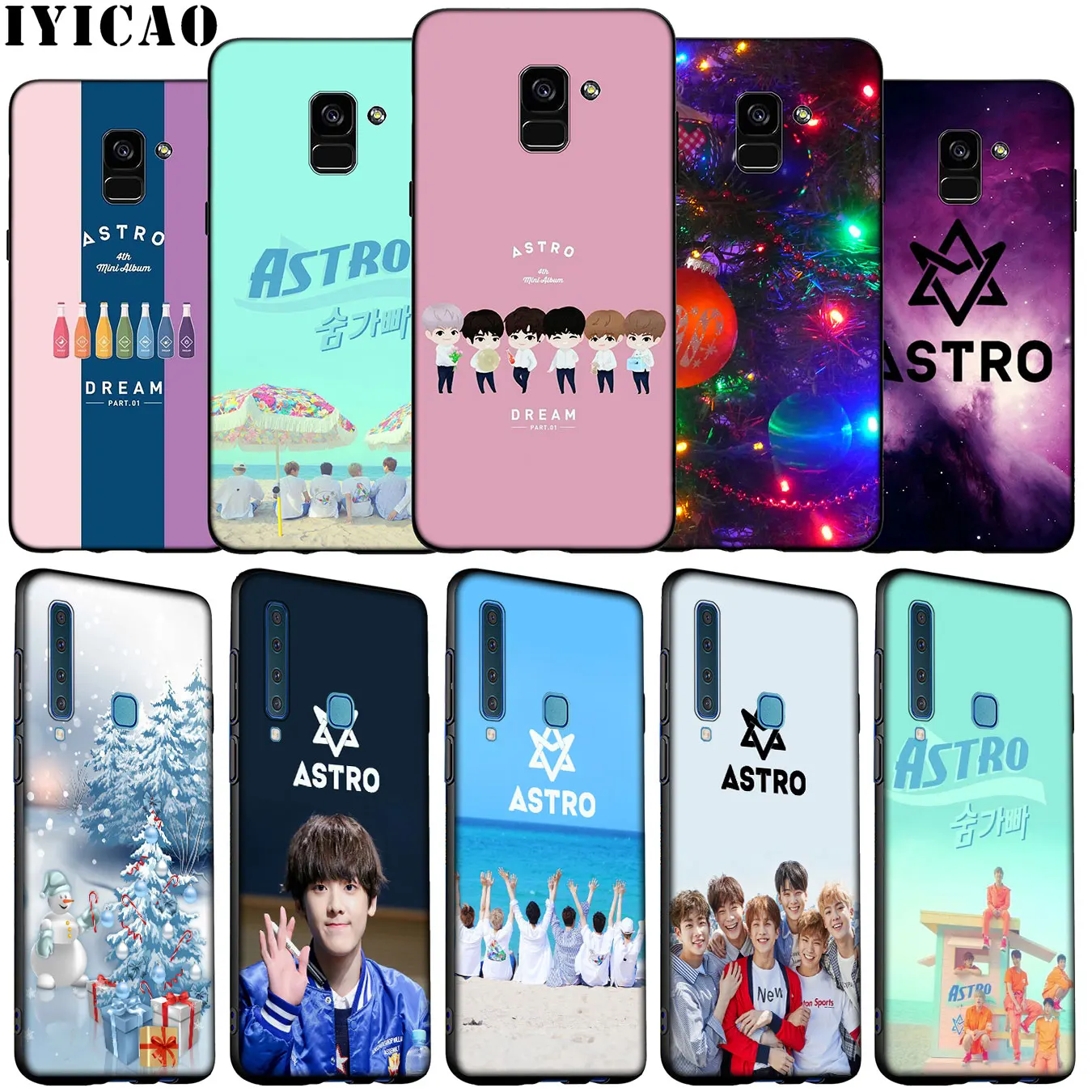 KPOP ASTRO мягкий чехол для телефона в форме сердца Samsung Galaxy A51 A71 A81 A91 A41 A21 A11 A01 A2 Core J8 J7 J6