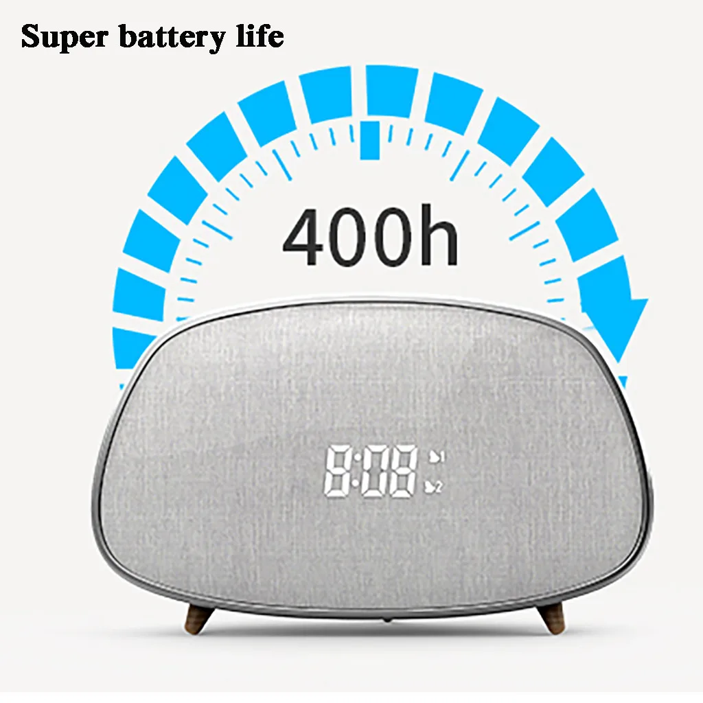 Re-tro деревянный Bluetooth динамик FM радио Будильник wless Bluetooth динамик