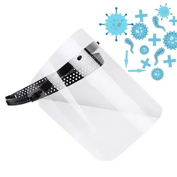 

Transparent Protective Shield Dust-proof Anti Splash Fog Full Face Cover Mask