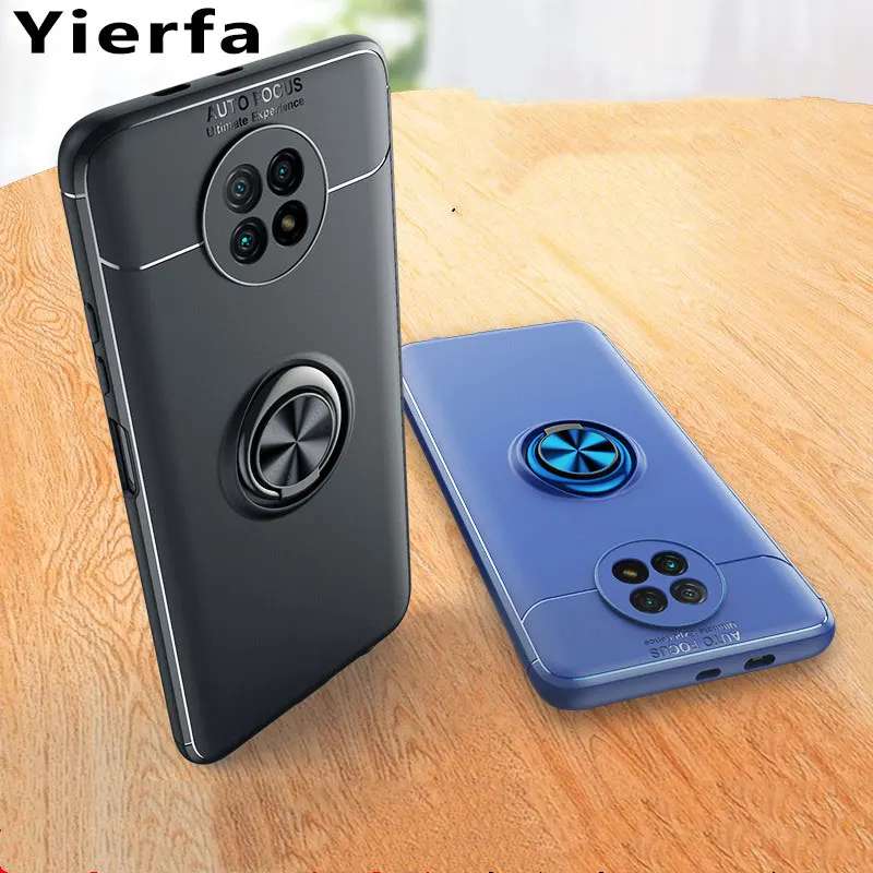 Para xiaomi redmi nota 9t caso capa magnética à prova de choque caso redmi 7 7a 8 8a 9 9a 9i 9c nota 7 8 8t 9 9s 10 pro lite capa traseira