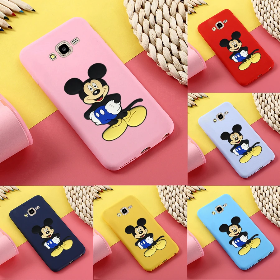 3D мультфильм Мышь чехол для samsung Galaxy A5 A7 A9 J3 J5 J4 J6 J8 J7 A6 A8 плюс 2015 2016 2017 2018 J2 Prime A2 Core