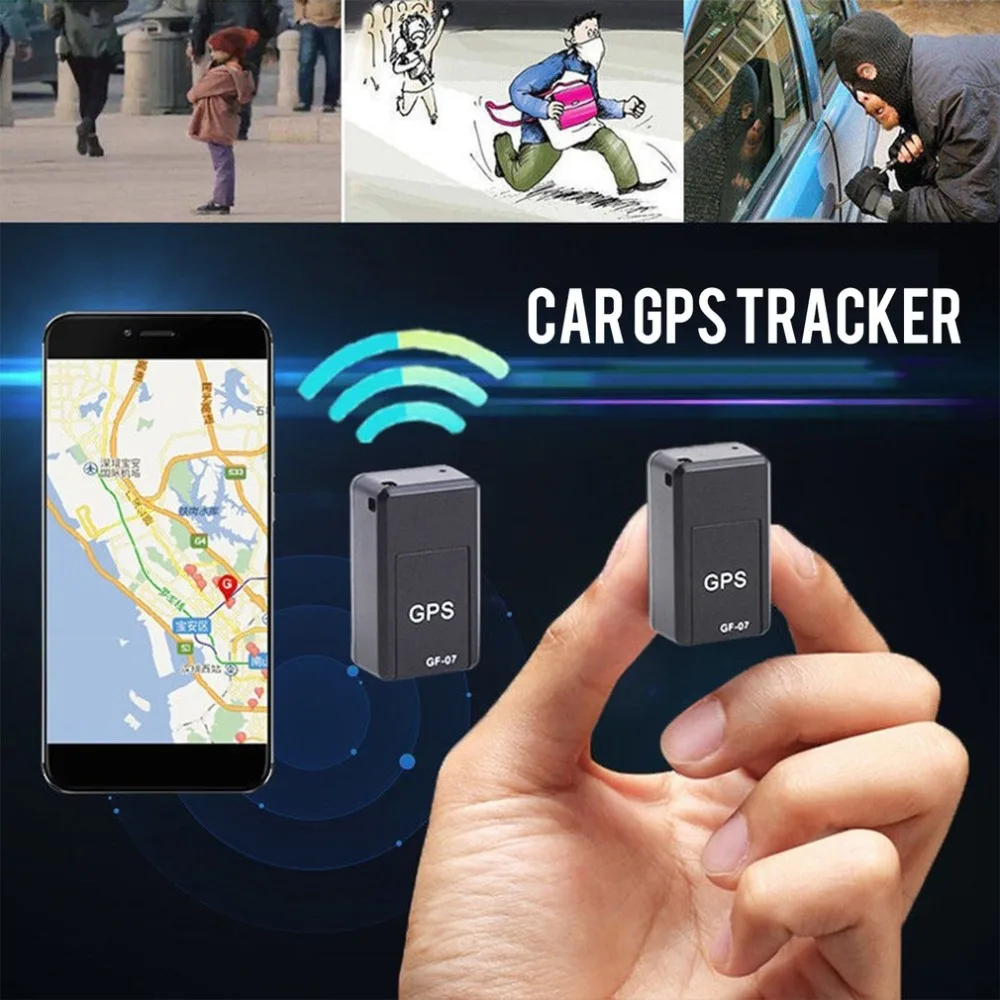 Новое поступление GF07 мини-gps для автомобиля GSM трекер gps GPRS устройство слежения за автомобилем устройство записи звука устройство микро трекер