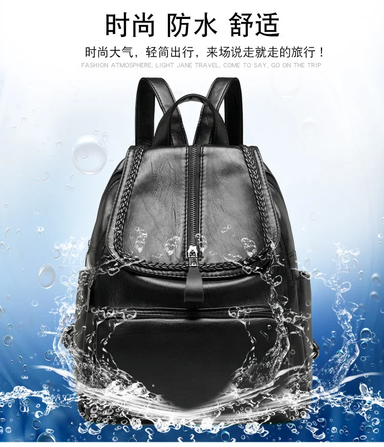 

2019 JIJIULIN Double Shoulder Backpack Travel Light folding Double Shoulder Pack Leisure