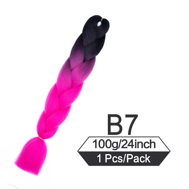 24 Inch Jumbo Braiding Hair Extensions For Box Twist Braid Accessorie Pre Stretched Afro Fake Hair Wholesale Jumbo Crochet Braid #3