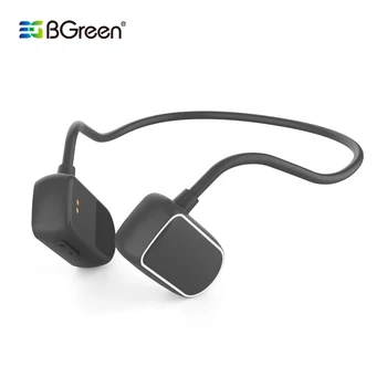 

BGreen Bone Conduction Bluetooth Sports Headphone Wireless Sport Headset Waterproof IPX4 Sports Stereo Earphone With Microphone