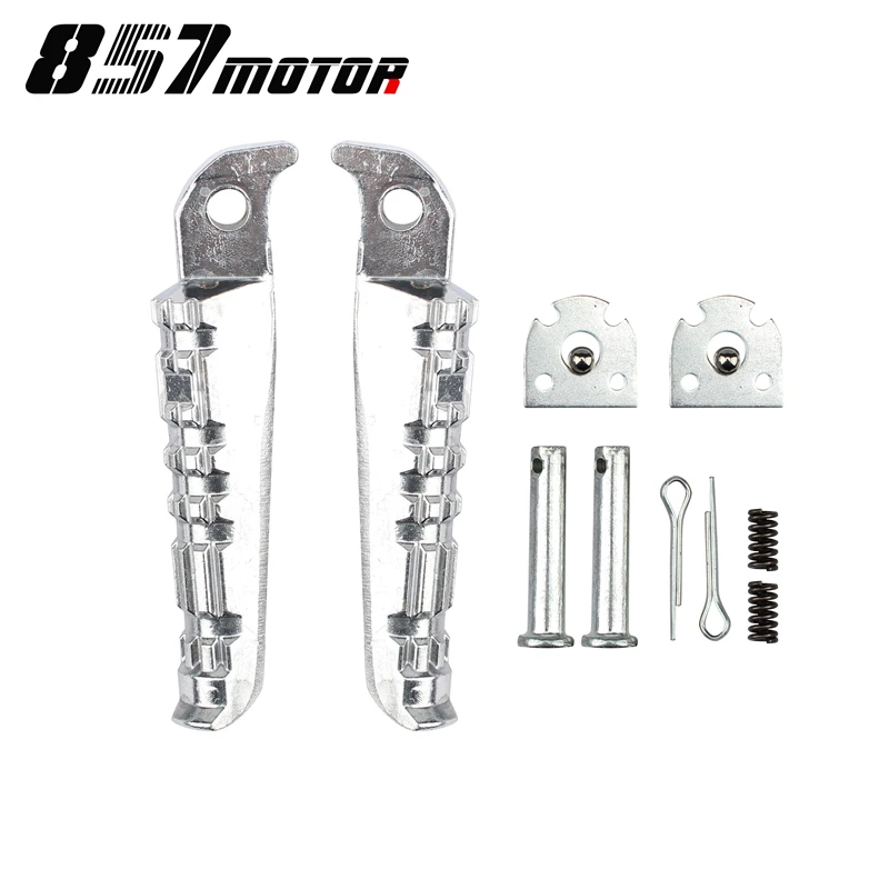 Motorcycle Front / Rear Footrests Foot pegs Foot Pedal Spring For YAMAHA FZ-09 MT09 MT07 MT03 MT10 R3 motorcycle accessories motorcycle foot pedals motorcycle footrests