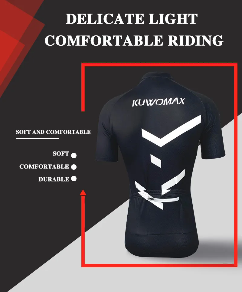 KUWOMAX Pro дышащая велосипедная Майка набор Maillot Ropa Ciclismo горная Спортивная одежда для велосипеда гоночная велосипедная одежда для мужчин
