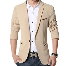 Mens Casual Blazers Autumn Spring Fashion Slim Suit Jacket Men Blazer Masculino Clothing t Homme M~5XL HF1415