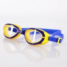 Детские плавательные очки высокого разрешения, водонепроницаемые противотуманные очки для мальчиков и девочек, детские защитные очки для детей 3-8 лет