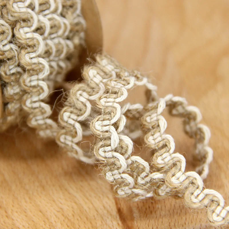 5 м DIY Ремесло винтажный натуральный Hessian джутовый шпагат веревка Свадебная вечеринка Мешковина Лента Декор для дома катушка фестиваль Скрапбукинг