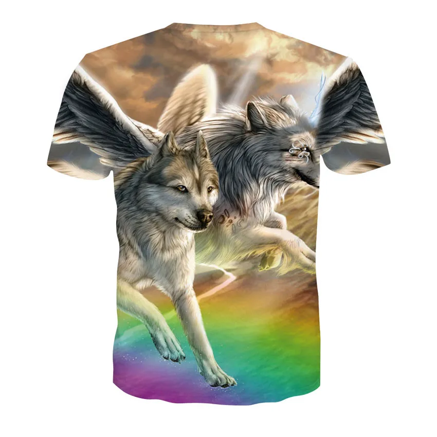 D-142-凯诚T恤短袖模板-后