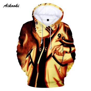 

Hot Naruto 3D Hoodies Sweatshirt Men/women Anime Cartoon Classic long sleeve autumn warm Loose Autumn Teenage casual 3DPullovers
