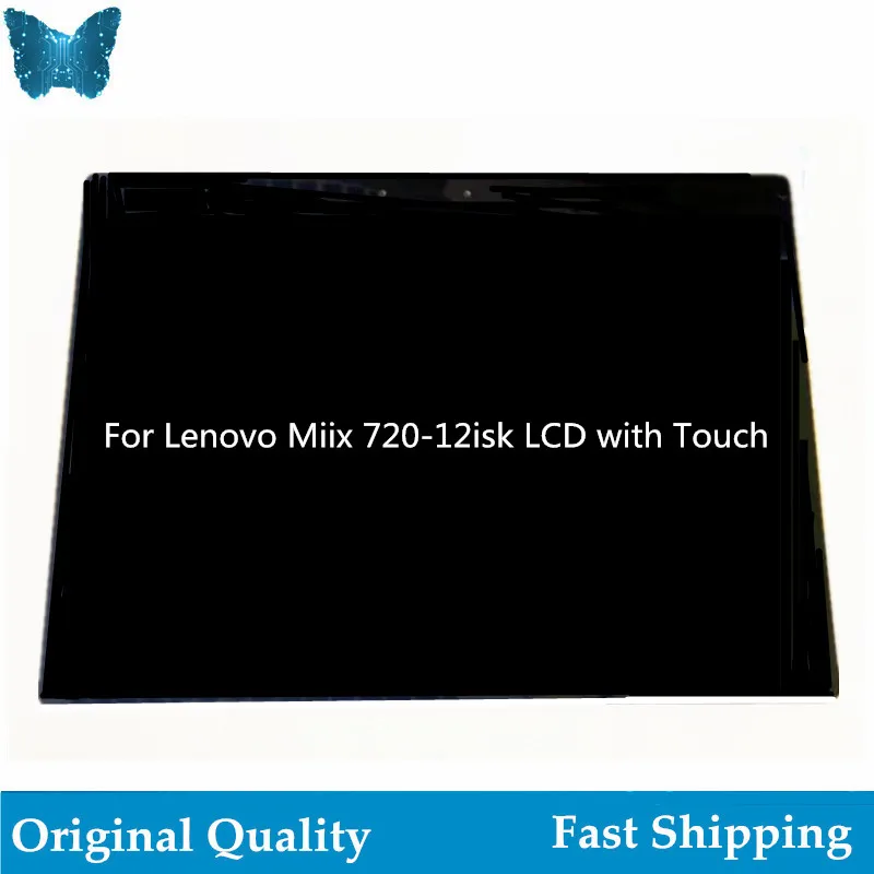 GIAUSA lcd сенсорный экран для lenovo Miix 720-12isk 700-12ISK дисплей Digiziter B120YAN01.0 | Компьютеры и