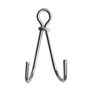 

Safety 316 Stainless Steel Double Reef Hook For Scuba Drift Diving Gear Tool