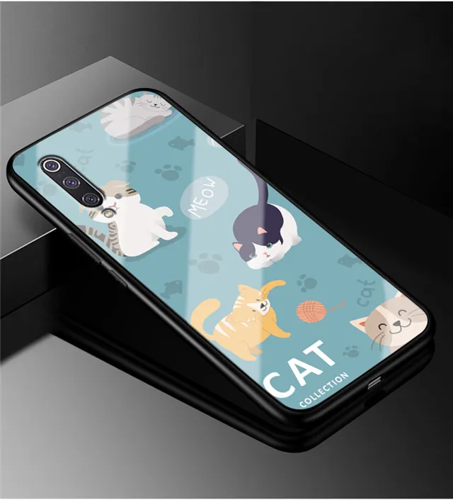 Для xiaomi mi a 3 чехол из закаленного стекла твердая задняя крышка для xiaomi mi a3 чехол Модный мягкий бампер для xiaomi A3 mi a3 mi a 3 чехол s - Цвет: 40
