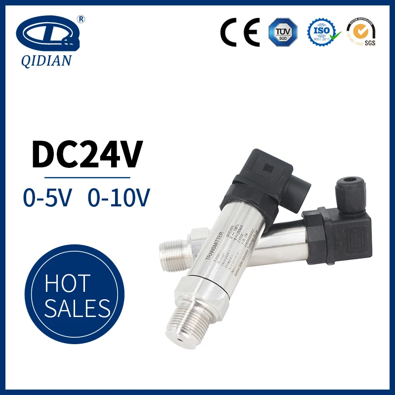 

QDX50A Water level sensor 5V 10V DC 24V pressure transmitter Oil Pressure sensor Fuel level sensors transducer