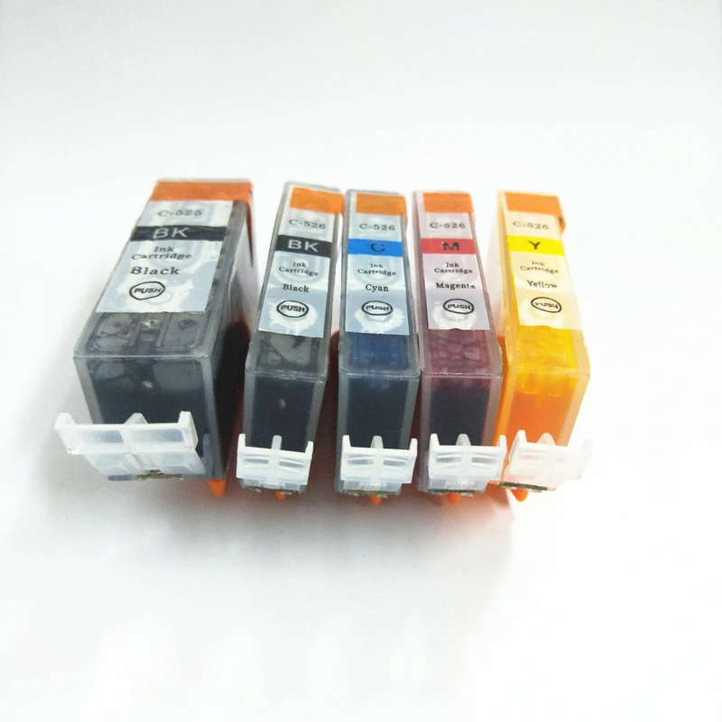 Cartucho de Tinta para Canon Einkshop Pixma 525 Pgi525 Ip4850 Ip4950 Ix6550 Mg5150 Mg5250 Mg6250 Mg8250 Mx715 Pgi-525 Cli-526 Pgi 6 High Quality Computador e Escritório