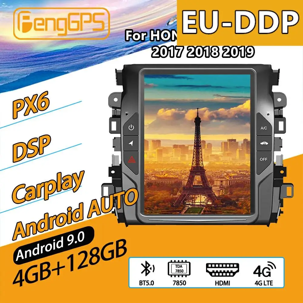 Per Honda Avancier Android Radio 2017 Car Multimedia Player Gps Navi Unit Autoradio Audio Stereo Cassette Recorder Schermo Tesla