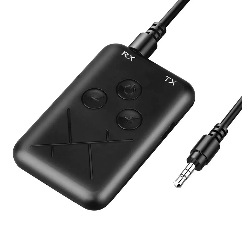 2 in 1 Bluetooth 4.2 Transmitter Receiver TV PC Car Speaker 3.5mm AUX Hifi Music Audio Adapter/Headphone Car/Home Stereo Device