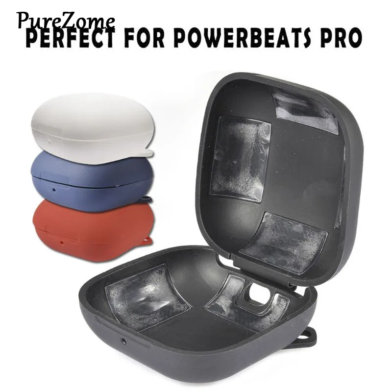 

Flexible Silicone Protective Case Full Cover for Powerbeats Pro Accessories