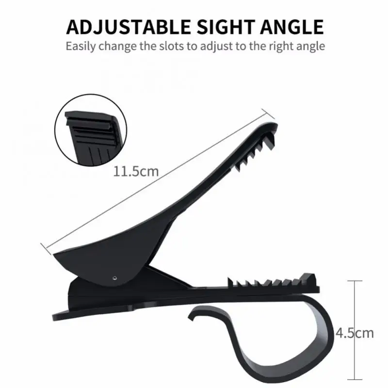 Pemegang Telepon Mobil Dashboard Mount Universal Cradle Ponsel Klip Braket GPS Ponsel Pemegang Stand untuk Ponsel Di Mobil Bebas Ongkos Kirim