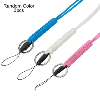 

Camera Whistles Military Lanyard Badge Paracord Keychain Parachute Rope Wrist Strap Phone Strap Necklace Adjustable