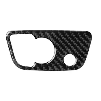 

Headlight Control Switch Knob Frame Cover Trim Interior Carbon Fiber Stickers For Audi Q7 SQ7 4M 2016 2019